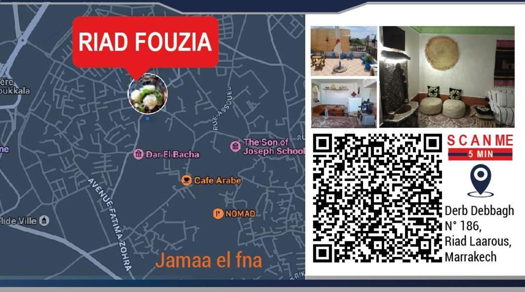 Riad Fouzia Marakeş Dış mekan fotoğraf